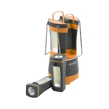 S-Link Sl-8701 Turuncu 2x2w Kamp Lambası El Feneri Turuncu