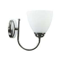 Rsylight Retro Metal Modern Krom Dekoratif Rustik Duvar Aplik Siyah