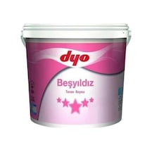 Dyo Beşyıldız Tavan Boyası 3.5 Kg Beyaz Diğer
