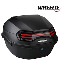 Wheelıe Xt08-fs 32 Litre Motosiklet Arka Çanta Mat Siyah