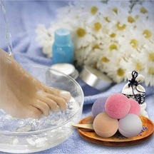 Banyo Bombası, Nem Topu, Banyo Nem Topu Pedikür Ve Manikür Nem Bombası 75 Gr 6 Lı