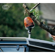 Halojen-döner Ikaz Lambası - 12v - Amber - Boru Rakoru - Miktar: 1 Beacon 2rl 006 846-001