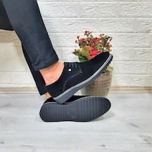 Tamboğa 670 Siyah Süet Hafif Rahat Erkek Günlük Ayakkabı Siyah