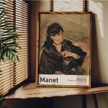 Manet Çerçevesiz Poster, Modern Dekoratif Çerçevesiz Poster, Tablo, Manet-2, 21 X 30