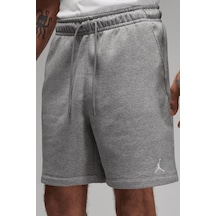 Nike Jordan Brooklyn Fleece Men's Shorts Erkek Pamuklu Şort Gri Gri