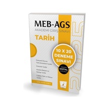 Meb - Ags Hazırlık Tarih 10x20 Tamamı Dijital Çözümlü Deneme S...