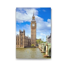 Big Ben Saat Kulesi Londra Tablosu - 80x125cm 7/8 Yaş