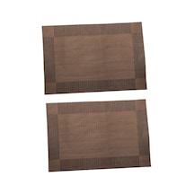 Suntek Restoran Mutfak Çiftlik Evi Için 2 Adet Kahve Kahverengi