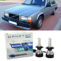 Volvo 740 Led Xenon Uzun+kısa Far Ampulü H4 Access Yeni Seri Beyaz
