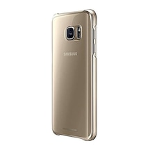 Galaxy S7 Cep Telefonu Kılıfı, Şeffaf Altın 50 x 22