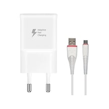 Arbaks Arb-013 1 Çıkışlı 3000 Mah Micro Kablo + Ev Tipi Şarj Alet (494639358)