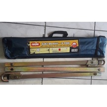 2 Araç. Otomobil Arası Çekme Demiri. Galvanizli Tow Bar 2 Ton