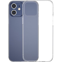Baseus Simple Case Apple Uyumlu iPhone 12 Mini 5.4 Ince Silikon Seffaf Kilif 431180139