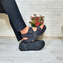Fiyra Gnpl Siyah Rahat Erkek Günlük Sandalet 001