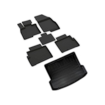 Jaecoo 7 4x4 Ferrous 4d Havuzlu Kauçuk Paspas Ve 3d Bagaj Havuzu 2024 Ve Üstü