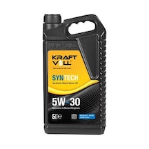 MOTOR YAGI BENZIN-DIZEL SYNTECH 5W30 YARI SENTETIK SL/CF 5 LT. KRAFTVOLL 17011003