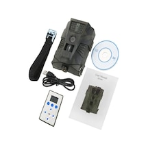 8mp 720p Avcılık Ve Yaban Hayatı İzleme Kamerası Pır Sensörlü, Kızılötesi Gece Görüşü, Ip54 Su Geçirmez, Lcd Uzaktan Kumandalı Outdoor Kamera Çok Renkli Çok Renkli