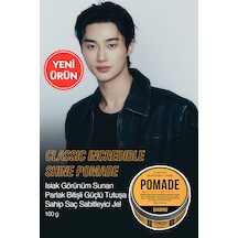 Güçlü Tutuş Ve Islak Görünüm Sunan Saç Sabitleyici Jel Dashu Classic Incredible Shine Pomade 100g