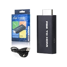 Ps2 To Hdmi Converter Çevirici Dönüştürücü Adaptör Aparat