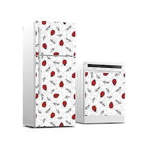 Buzdolabı Ve Bulaşık Makinası Beyaz Eşya Sticker Kaplama Uğur Böceği Diğer