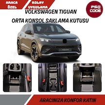 Volkswagen Tiguan 2024 Ve Üzeri Orta Konsol Saklama Kutusu-kolçak