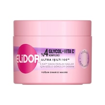 Elidor Işıltı Maske 220 Ml - 100 Saate Kadar Parlak Saçlar 3'li Ekonomik Paket - 3 Adet Tarı