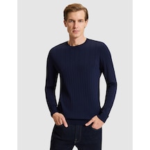 Pierre Cardin Lacivert Slim Fit Kazak 50330165 Vr033