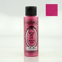 Cadence Metalik Boya - 212 Koyu Pembe 70Ml