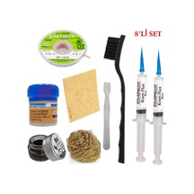 Mechanic Krem Lehim 183 C 42gr Havya Uc Temizleyici Flux Lehim Toplama Cp-1515 Lehim Emme Teli Spatula Stk04