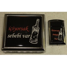 +çakmak-sigara Tabakası Seti