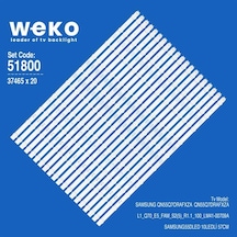 Wkset-6800 37465x20 L1 Q70 E5 Fam S2 5 R1.1 100 Lm41-00709a 20 Adet Led Bar Tvnizi Açıp İçindeki Led Barla Birebir Aynısı Olduğunu Görmeden Almayınız. Sonrasında İade Almamaktayız.
