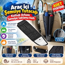 Bezos Araç İçi Şemsiye Tutacağı Koltuk Arkası Şemsiye Saklama Kılıfı Adet   Nhr Çok Renkli