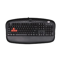 A4 Tech KB-28G USB Kablolu Multimedya Bilek Destekli Q Klavye