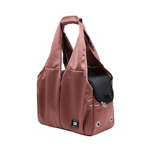 Vkemall Kahverengi Evcil Hayvan Taşıyıcı, Portatif Tek Omuzlu, Havalandırmalı, Kış Isıtıcı, Kedi Köpekler İçin