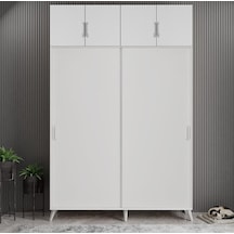 Viva Sürgülü Yüklük Modülü Portmanto Vestiyer Ayakkabılık B 140cm