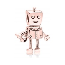 Fubena Rose Erkek Robot Charm