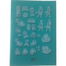 60 Yaprak Çizgili Defter Plastik Kapak A-5 1 Adet Pp Kapak Küçük Boy Çizgili Defter 60 Sayfa A5 Desenli Kapak Turkuaz