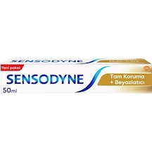 Sensodyne Tam Koruma Ve Beyazlatıcı Diş Macunu 50 Ml