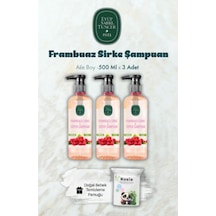 500 Ml Frambuaz Sirke Şampuan X 3 Ve Rosıe Hediyeli Tüm Saçlar