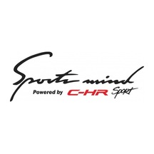 Powered By Toyota C-Hr Sport Mind Oto Araba Sticker