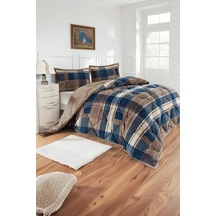 Merinos Comforter Tek Kişilik Yorgan Seti Lacivert 160x240