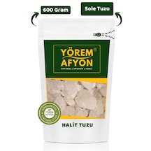 Yörem Afyon Doğanın Yer Altındaki Sessiz Gücü Kristal Yüksek Mineralli Saf Halit Tuzu Sole Tuzu 600gr.
