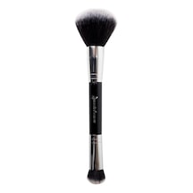 Professional Çift Taraflı Makyaj Fırçası Allık-pudra & Kapatıcı - 492 Çok Renkli