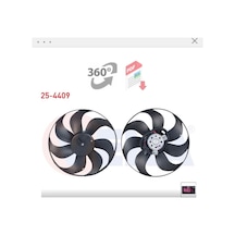 Vw Polo 1994-1995 A/c 7kanat Geniş Palet Fan Motoru