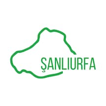 Şanlıurfa Harita Araba Sticker 17x17 Cm Yeşil