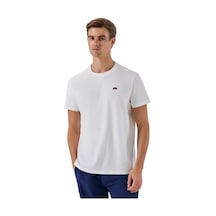 Ellesse 6sm5069-of Bisiklet Yaka Erkek T-shirt - Kırık Beyaz