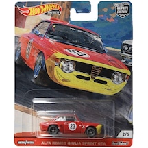 Hot Wheels Car Culture Door Slammers Alfa Romeo Giulia Sprint Gta 2/5, Red