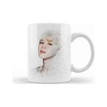 Bts Chim Drawing Effect Army Kpop Kupa Bardak Porselen Karışık