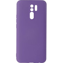 Newface Xiaomi Redmi 9 Kılıf Nano İçi Kadife Silikon - Mor Newface Xiaomi Redmi 9 Kılıf Nano İçi Kadife Silikon - Mor