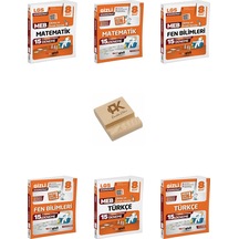 Gizli Lgs 8. Sınıf Koordinat Matematik Fen Ve Türkçe Çıkmış Sorular Ve 15li Deneme 6lı Set